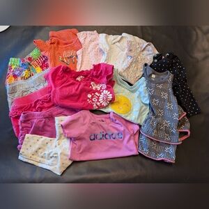 6-9 Months Girls Shorts Tees And More Bundle